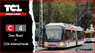 Miniature : [On board] Irisbus Cristalis de la ligne C4 du réseau TCL de Lyon.