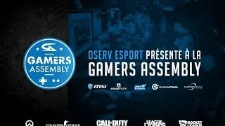 Miniature : Oserv Esport à la Gamers Assembly | Stand InfoMax