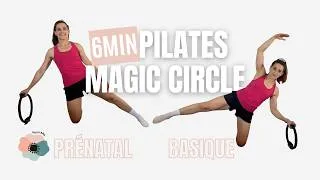 Miniature : 6 min Pilates : ⭕️ Magic Circle Basique VS Prénatal 🤰🏼