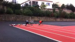 Miniature : Patrick - Miguel / sprint - haies / team ACC 2014