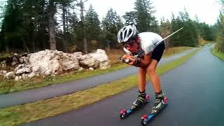 Miniature : ski roue a Corrençon en Vercors