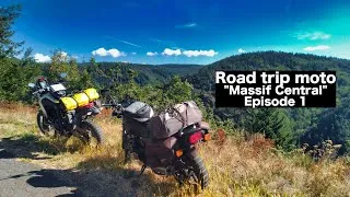 Miniature : Road trip moto "Massif Central" - Episode 1 - je découvre les coins oubliés en France
