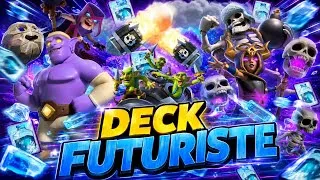 Miniature : Je TIENS le DECK du FUTUR ??? (Il n'as AUCUN SENS) sur Clash Royale !