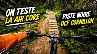 Miniature : AIR CORE piste noire DCF CORNILLON en eBike 