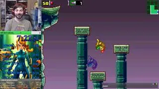 Miniature : speed run  Metroid Zerro Misson PB 50min14