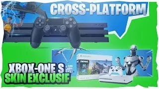 Miniature : CROSS-PLATFORM ENFIN sur PS4, SKIN EXCLUSIF XBOX ET BARILS EXPLOSIFS sur FORTNITE !
