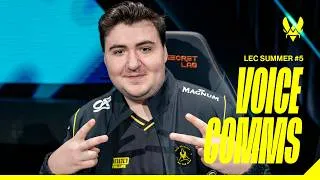 Miniature : GETTING CLOSER TO MADRID | Team Vitality LEC Summer Split Voice Comms Week 5