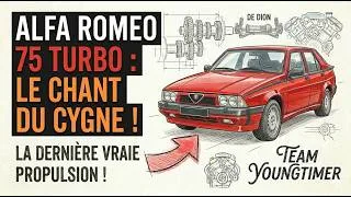 Miniature : Alfa Romeo 75 turbo: Le Chant du Cygne