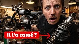 Miniature : Il roulait avec UN SEUL amorto ?! (Sauvetage Orcal Astor 125)