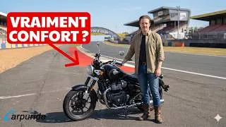 Miniature : 500 km en Royal Enfield Super Meteor 650 : Un kiff ou un enfer pour le dos ?