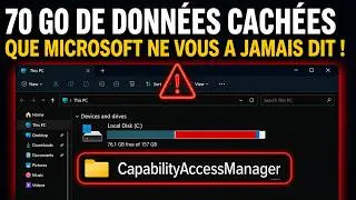 Miniature : Windows Cache Un Dossier Secret De 70 Go Que Microsoft Ne Vous Montre Jamais (à Corrigez Maintenant)