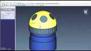 Miniature : Freecad boite avec pas de vis ( FR )