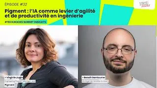 Miniature : Pigment : l’IA comme levier d’agilité et de productivité en ingénierie - Virginie JUGIE & Benoit GAN