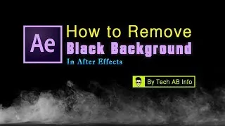 Miniature : Remove Black Background in After Effects CS6 | شرح