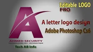 Miniature : Photoshop Tutorial - logo design EDITABLE - A شرح