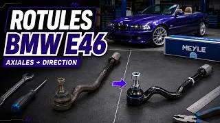 Miniature : Remplacement des rotules de direction et des rotules axiales sur BMW E46 330 Ci 😘