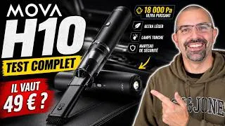 Miniature : Ce mini tube aspire plus fort que votre aspirateur balai ?! (Mova H10)