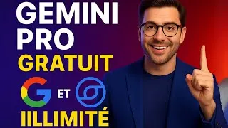 Miniature : J’ai débloqué Gemini Pro GRATUITEMENT (et illimité) 🤯