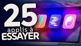 Miniature : ESSAYE ces 25 APPLICATIONS ! (macOS)