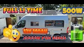 Miniature : J'installe une centrale nucléaire sur le fourgon de mon pote  full LI TIME #litime #vanlife