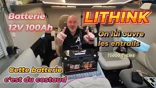 Miniature : LITHINK 12V100Ah Batterie LFP c'est du costaud.#lithium #foryou