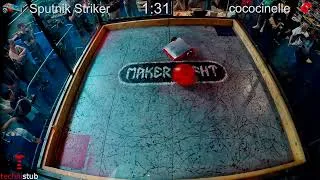 Miniature : Manche 4 : Sputnik Striker vs Cococinelle