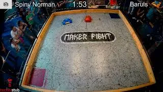 Miniature : Manche 4 : Spiny Norman vs Baruls