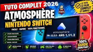 Miniature : Installer Atmosphère sur Nintendo Switch (V1 avec faille RCM) | Tutoriel Complet 2026