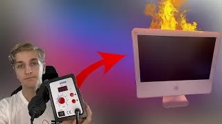 Miniature : Je CRAME un iMac !🔥(Tentative de réparation)