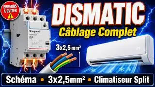 Miniature : Comment Câbler un DISMATIC pour Climatiseur Split ? (Tuto Pro & Sécurité) 🛠️#pratique #education