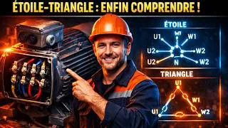 Miniature : Démarrage ÉTOILE-TRIANGLE : Le Guide Ultime (Schéma, Calculs & Câblage) ⚡ #Électricité