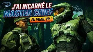 Miniature : J'ai incarné le Master Chief en VRAIE VR ! | Halo 3 MCC VR (Gameplay & Guide)