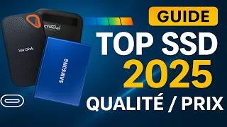 Miniature : MEILLEURS SSD Externes 2025 : le Vrai Bon Plan pour Ton Stockage