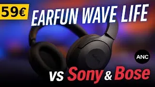 Miniature : Casque ANC pas cher : Earfun Wave Life à 59 € peut-il vraiment rivaliser avec Sony & Bose ?