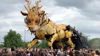 Miniature : Long Ma le dragon rencontre l'éléphant - Nantes le 20 juillet 2024