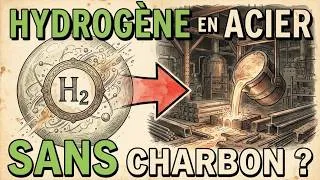 Miniature : Hydrogène : du fer à l’acier sans charbon. Pourquoi veut-on vous faire croire que c’est impossible ?