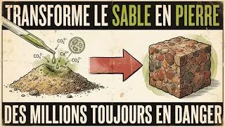 Miniature : Cette enzyme transforme le sable en pierre. Sans ciment. Pourquoi ignorons-nous cette solution ?