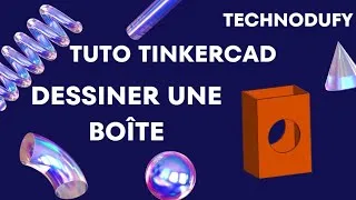 Miniature : boite tinkercad