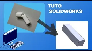 Miniature : première piece avec solidworks