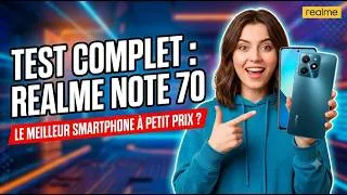 Miniature : Realme Note 70 Test 🔥 Le Meilleur Smartphone Pas Cher de 2026 ?