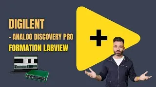 Miniature : Analog Discovery Pro Digilent sous LabVIEW | Instrumentation compacte et polyvalente