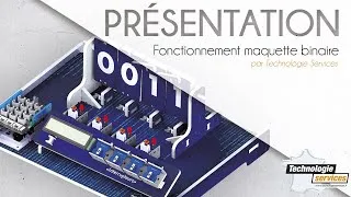Miniature : Maquette d'initiation au langage binaire