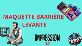 Miniature : Maquette barrière levante