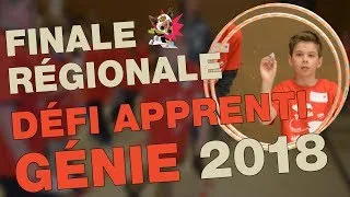 Miniature : La finale régionale Rio Tinto du Défi apprenti génie 2018 en images!