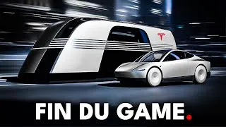 Miniature : Tesla Présente le Cybercab et le Robovan (100% Autonome)