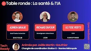 Miniature : Table Ronde - La Santé & l'IA animée par Joëlle Martin-Gauthier