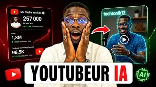Miniature : Deviens YouTubeur PRO sans montrer ton visage (Avatar IA 100% Gratuit)