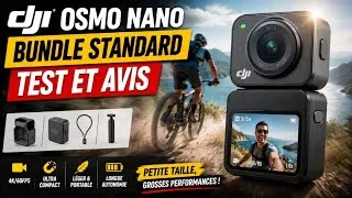 Miniature : DJI OSMO NANO BUNDLE STANDARD : TEST ET AVIS