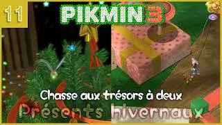 Miniature : Pikmin 3 - Chasse aux trésors #11 à deux - On essaie de battre nos vieux records!!!
