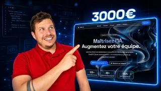 Miniature : Designer à 3000€ vs Claude Code : Tuto Pour de Belles Landing Pages!